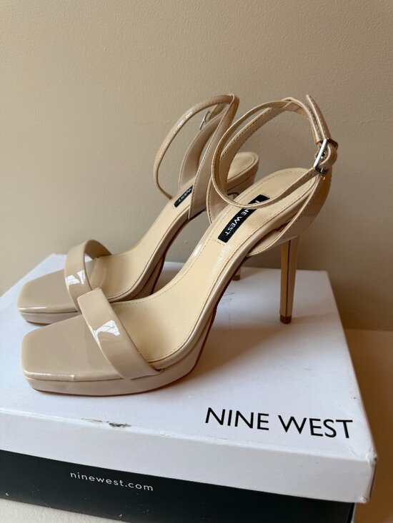 Nine West Shoes - Nine West Nude Stiletto Heels- size 7